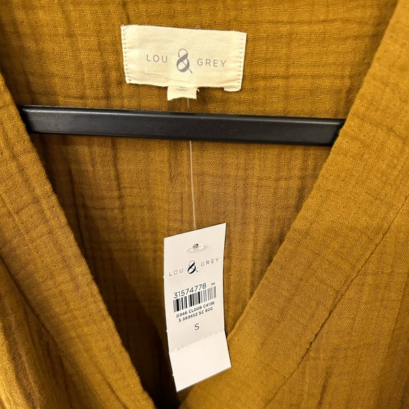 LOU & GREY Triple Cloth V Neck Dress - Picture 6 of 7